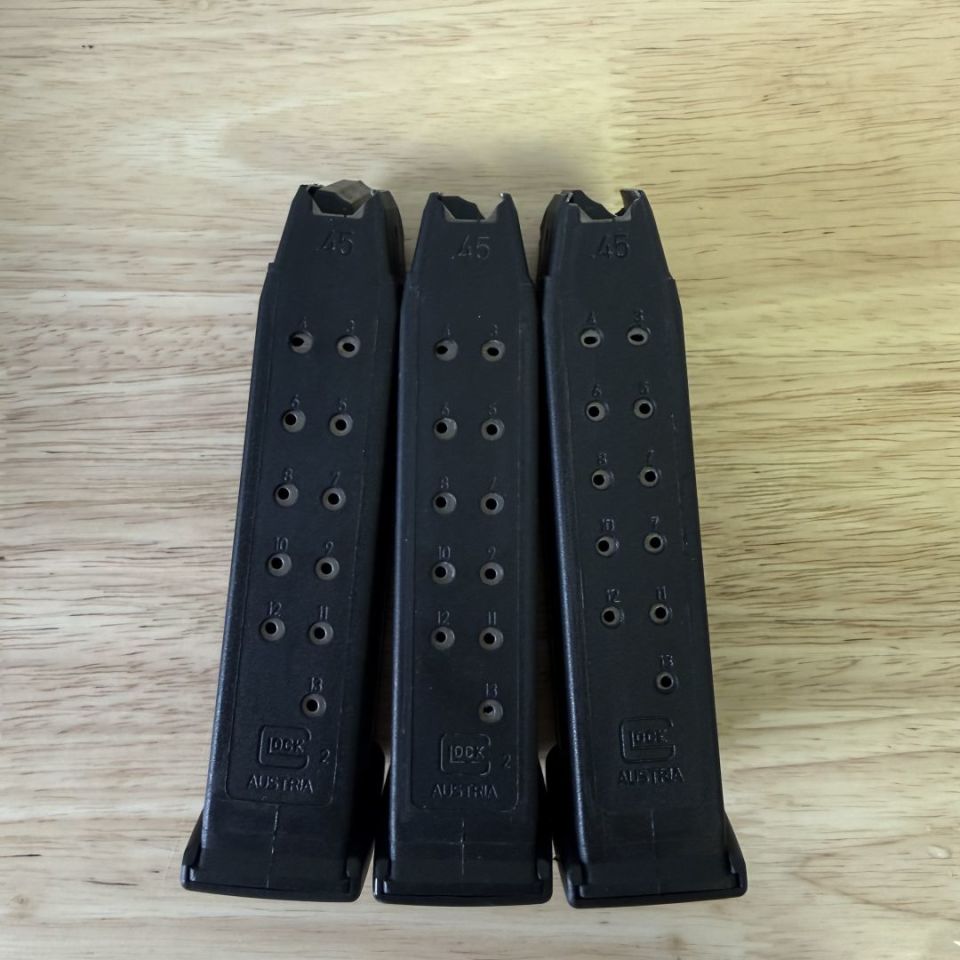 Image 2 - Glock 21 Mags 13rd Gen 3