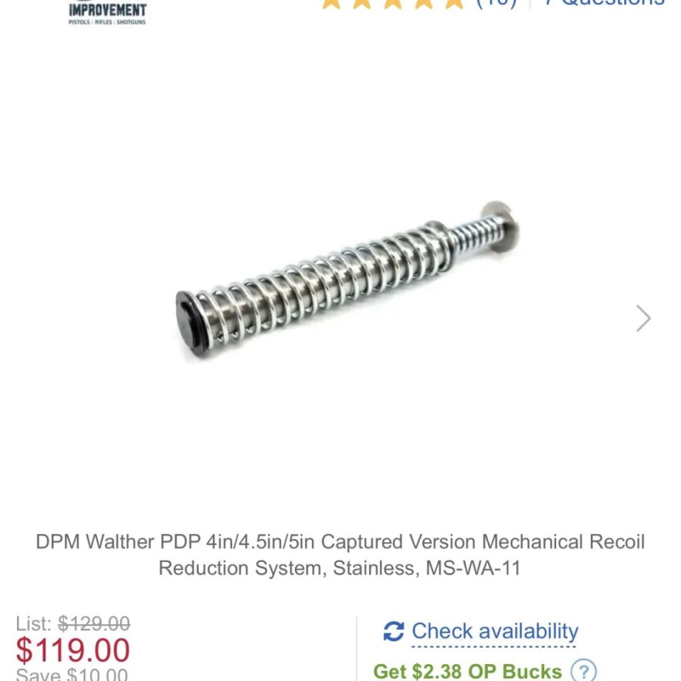 Image 3 - Walther PDP Guide Rod DPM 9mm 