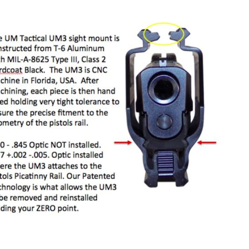 Image 4 - UM3 MOUNT & HOLSTER COMBO KIT