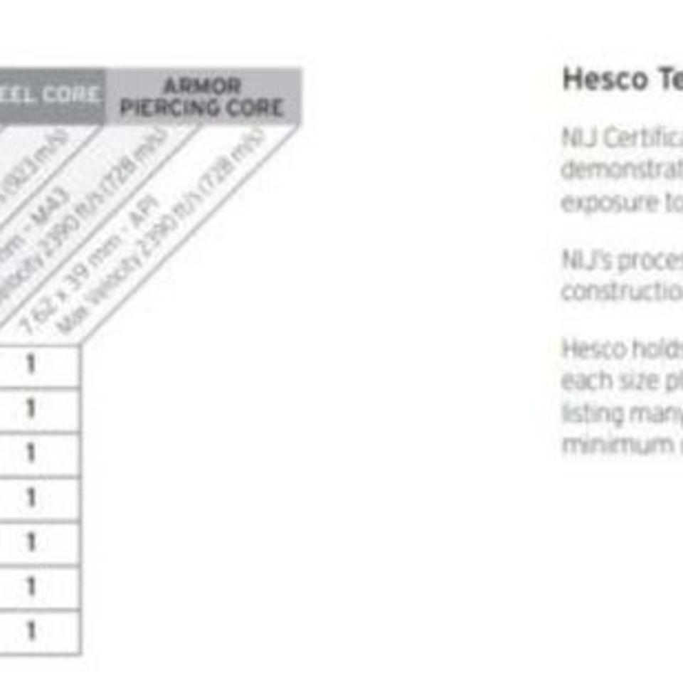 Image 3 - HESCO U210 SAPI L