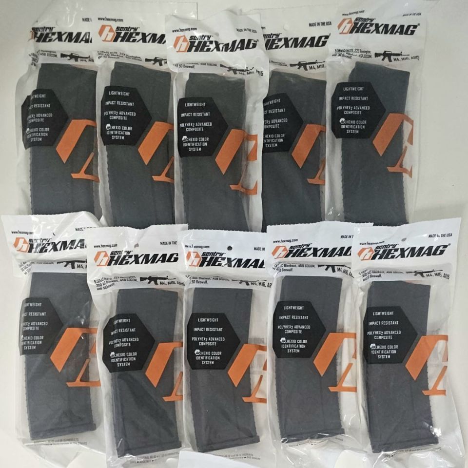 Image 1 - Hexmag 30rd AR15 Mags -10 pack