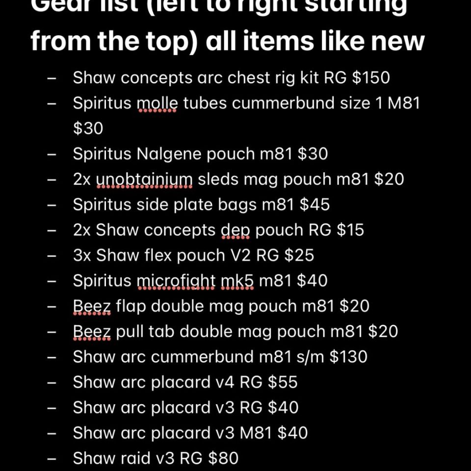 Image 2 - Nylon gear closeout