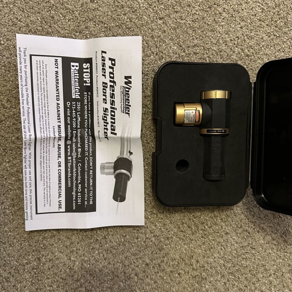 Image 4 - Wheeler Laser Bore Sighter Red