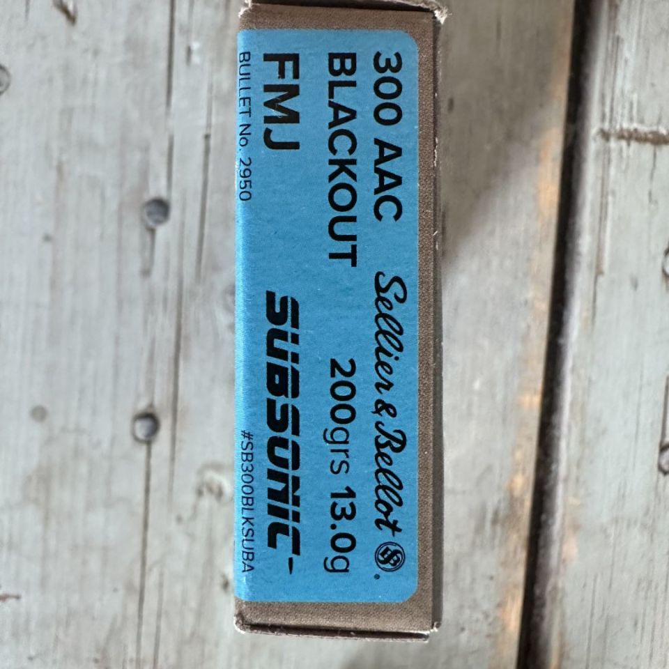 Image 2 - 220rds 300blk Subs 200g S&B