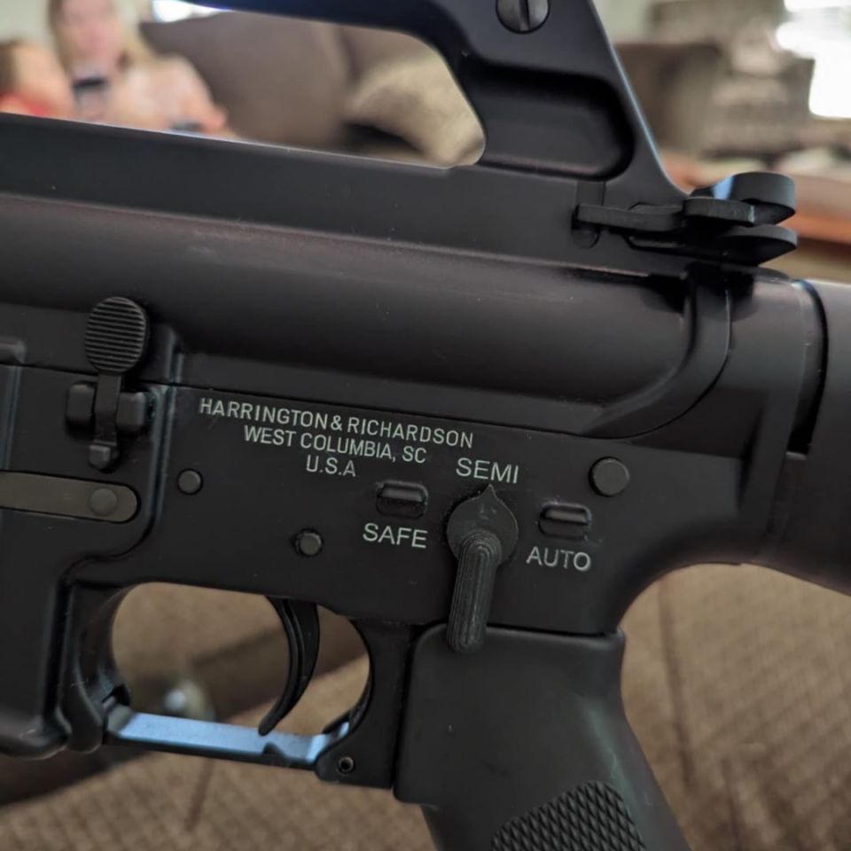 Image 2 - H&R M16A1 w Franklin binary