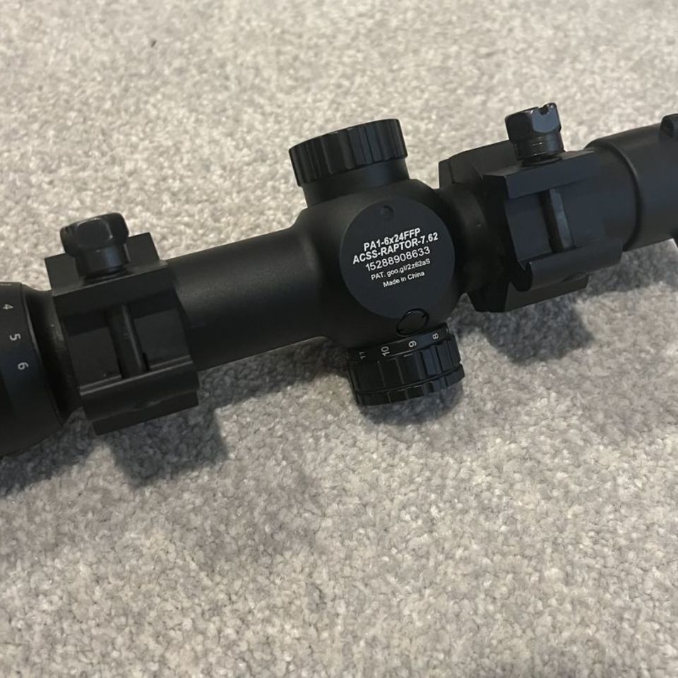 Image 3 - [PRICE DROP] Like new ACSS Raptor + mount