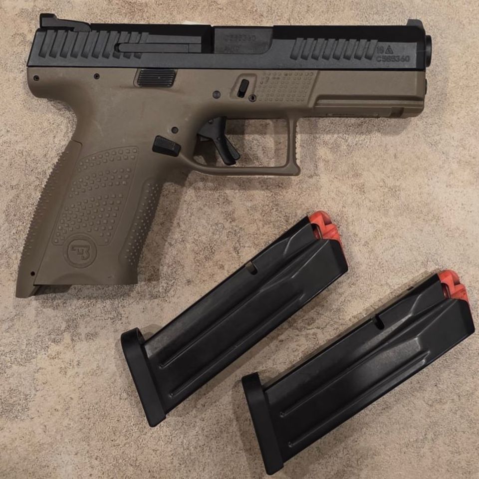 Image 1 - CZ P10C FDE 9mm