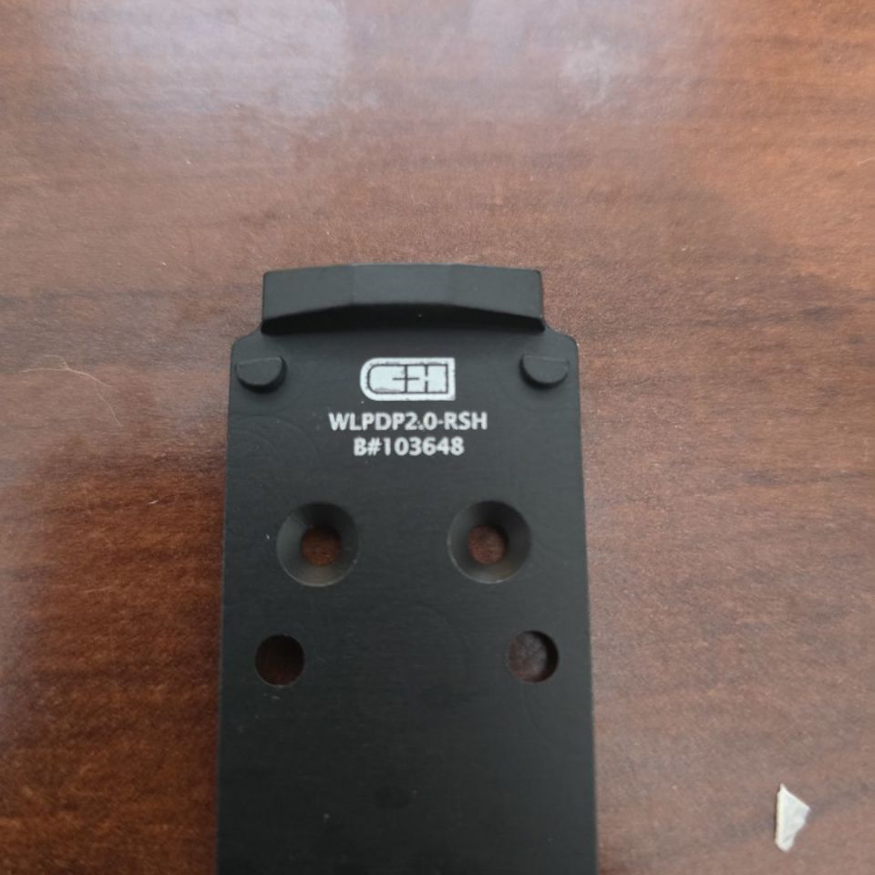 Image 2 - CH Walther PDP Optic plate RMR