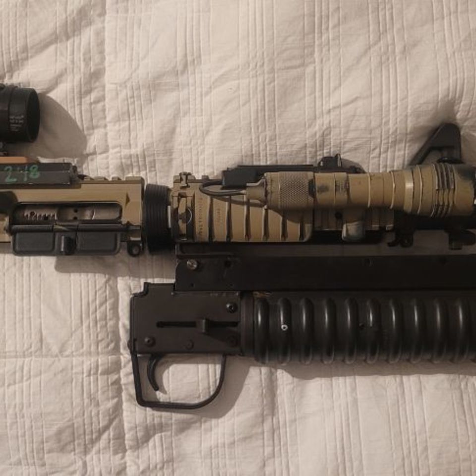 Image 2 - M4 upper, launcher, and acog/r