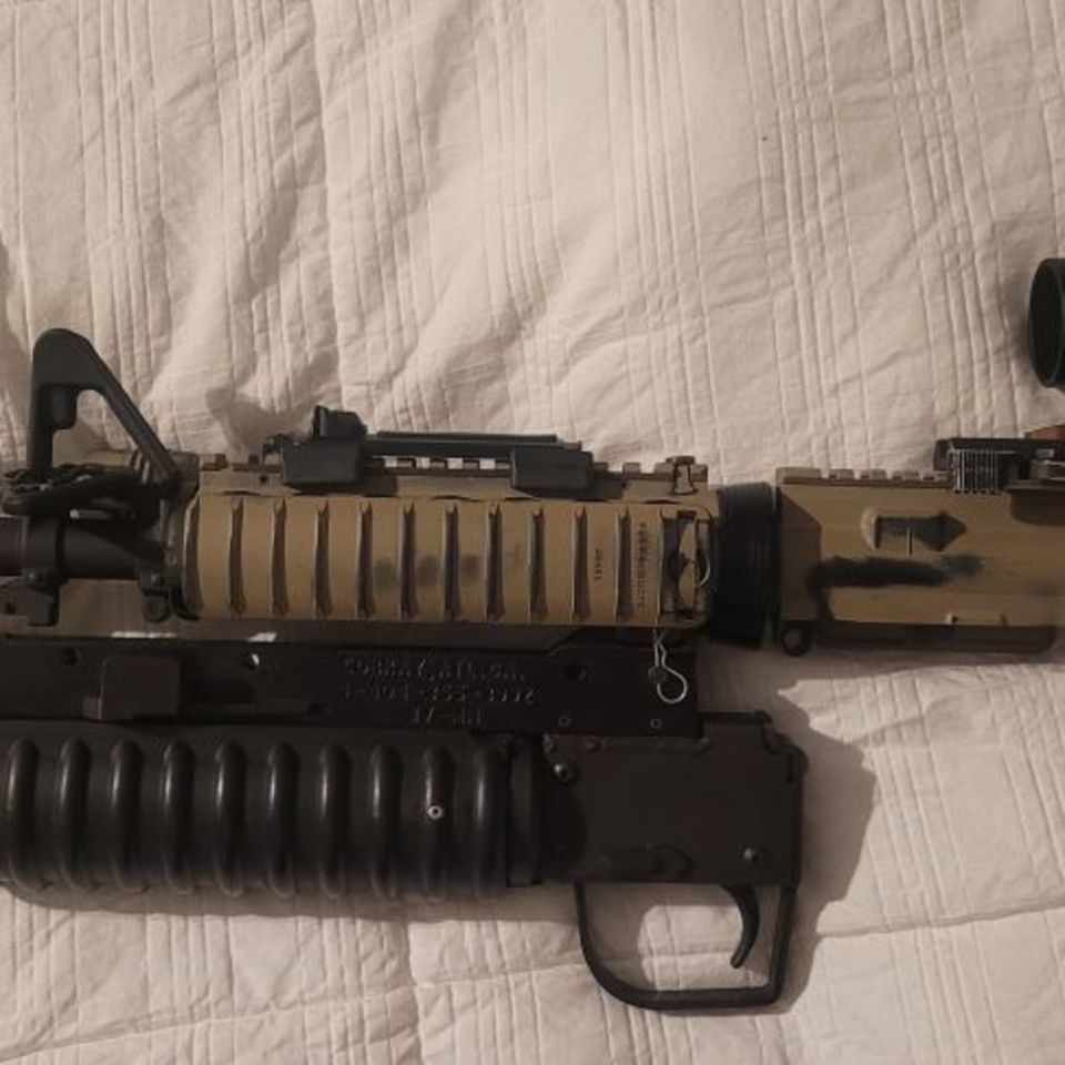 Image 1 - M4 upper, launcher, and acog/r