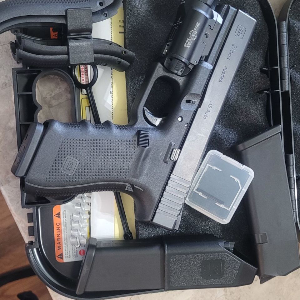 Image 2 - Glock 21 & X300B