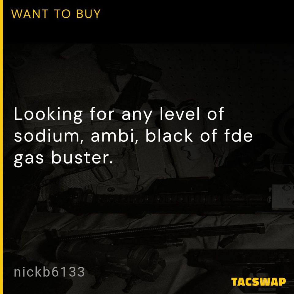 Image 1 - WTB m84 gas buster