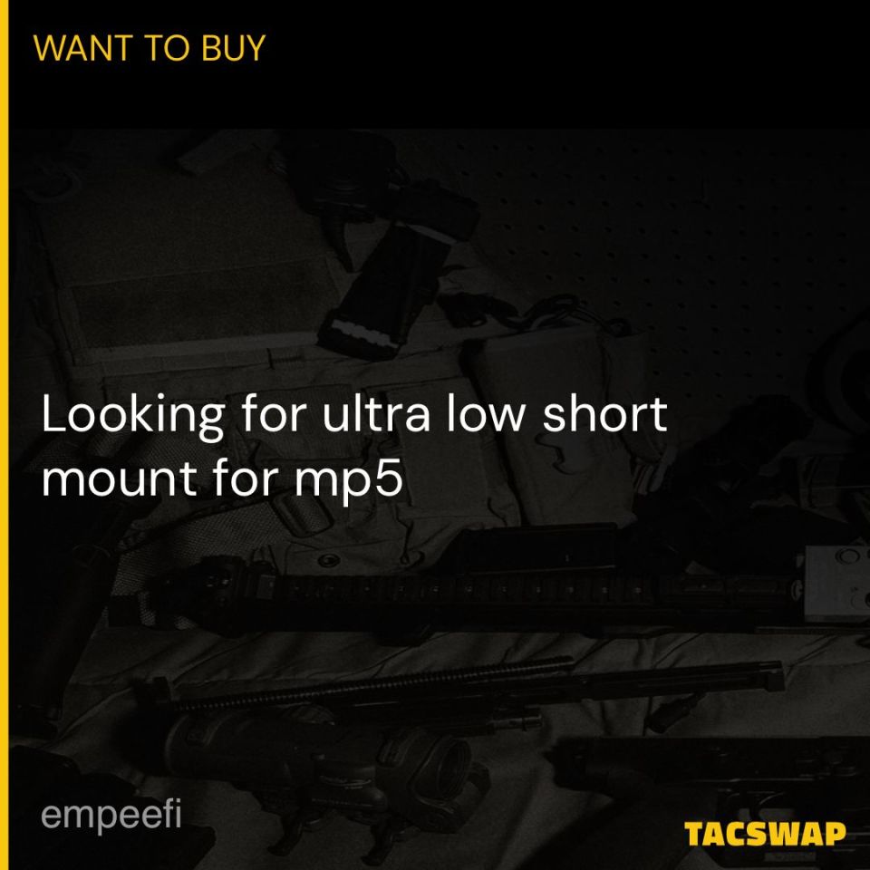 Image 1 - Wtb: MFI Ultra low short mount