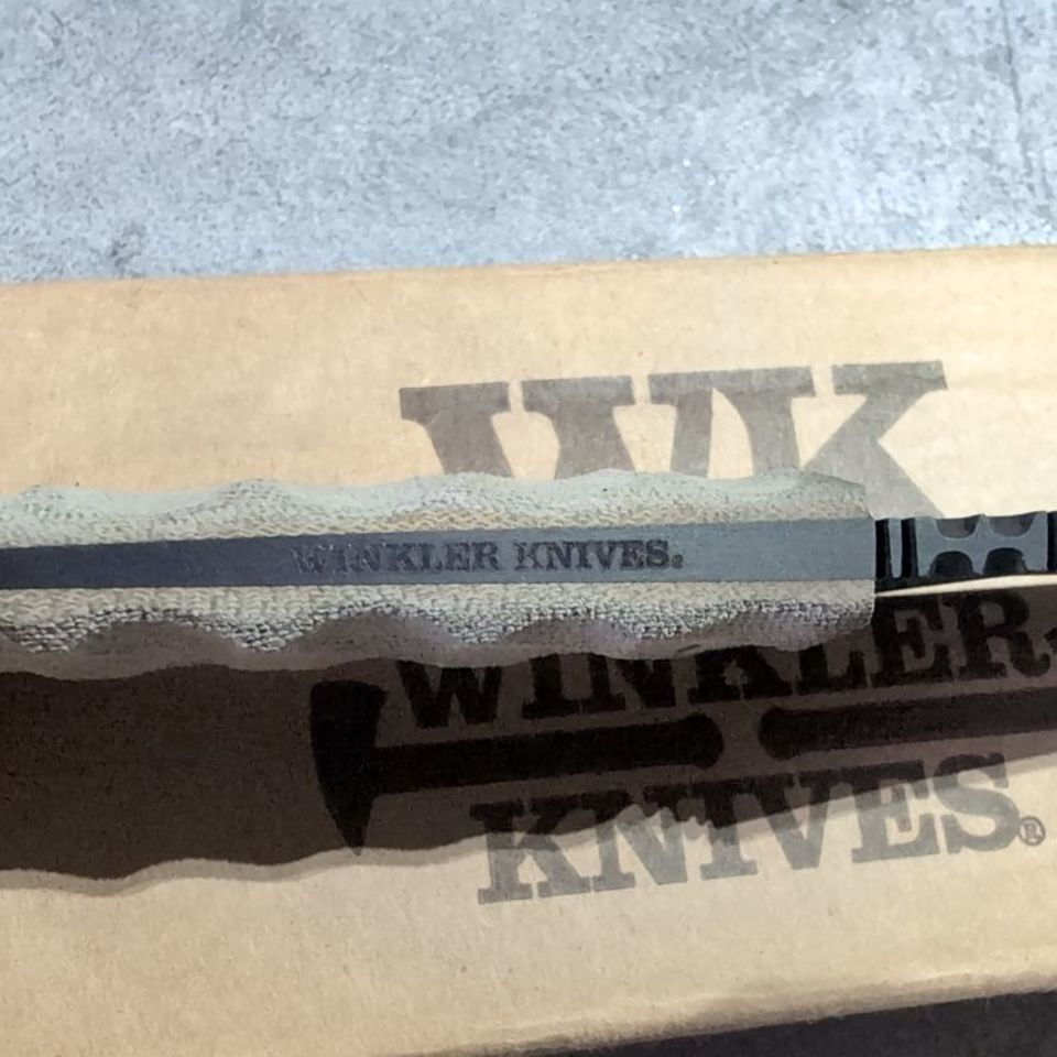 Image 4 - Winkler Belt Knife Green