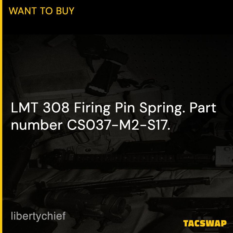 Image 1 - LMT 308 Firing Pin Spring