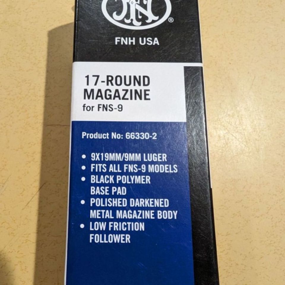 Image 2 -  FOUR NIB FN FNS-9 17RD MAGS