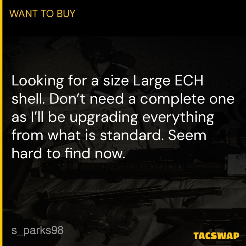 Image 1 - WTB: ECH Shell