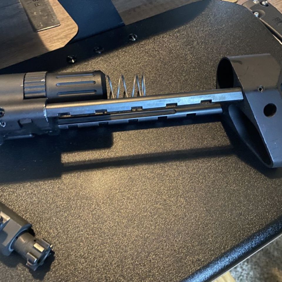 Image 4 - Troy MP7A1 PDW stock and bcg