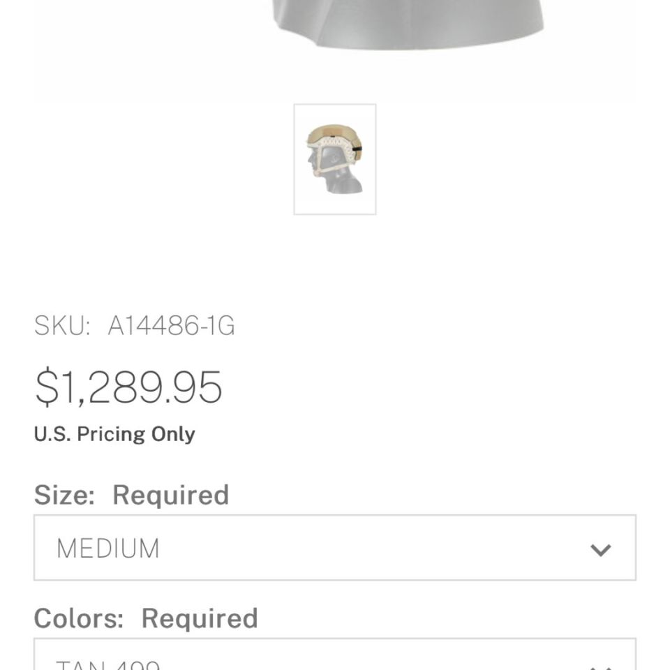 Image 3 - Ops-Core FAST SF CARBON W/ BAL