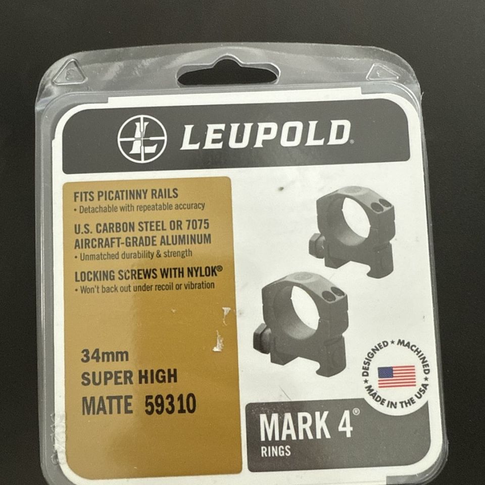 Image 1 - Leupold MK4 34mm 1.4" height