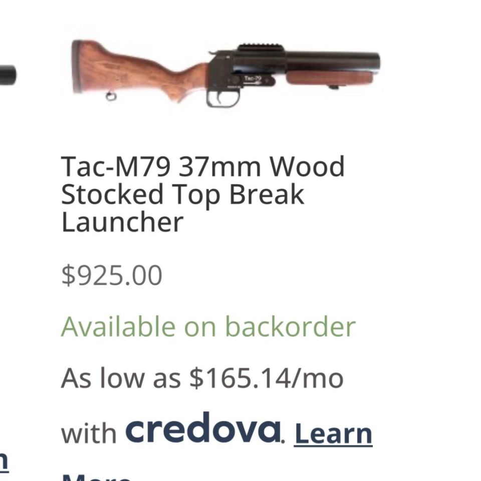 Image 4 - M79 Thumper 37mm wood