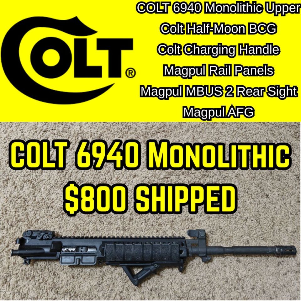 Image 1 - COLT 6940 Monolithic Upper 