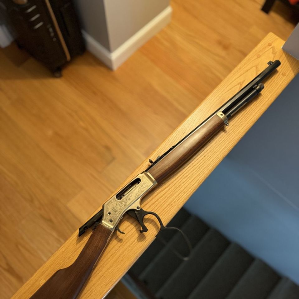 Image 1 - WTS/WTT Henry 45-70 Brass Wildlife 