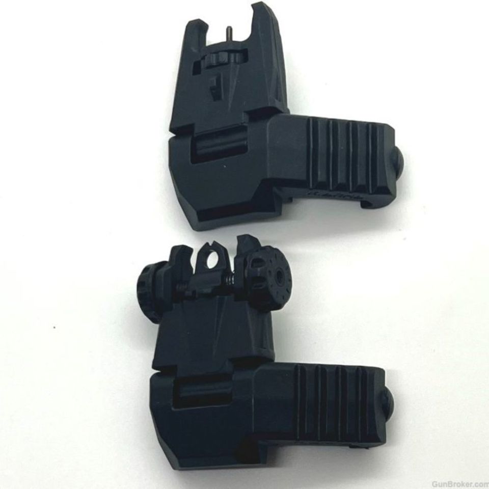 Image 2 - Angled Canted Flip Up Sights Offset Transition Sight
