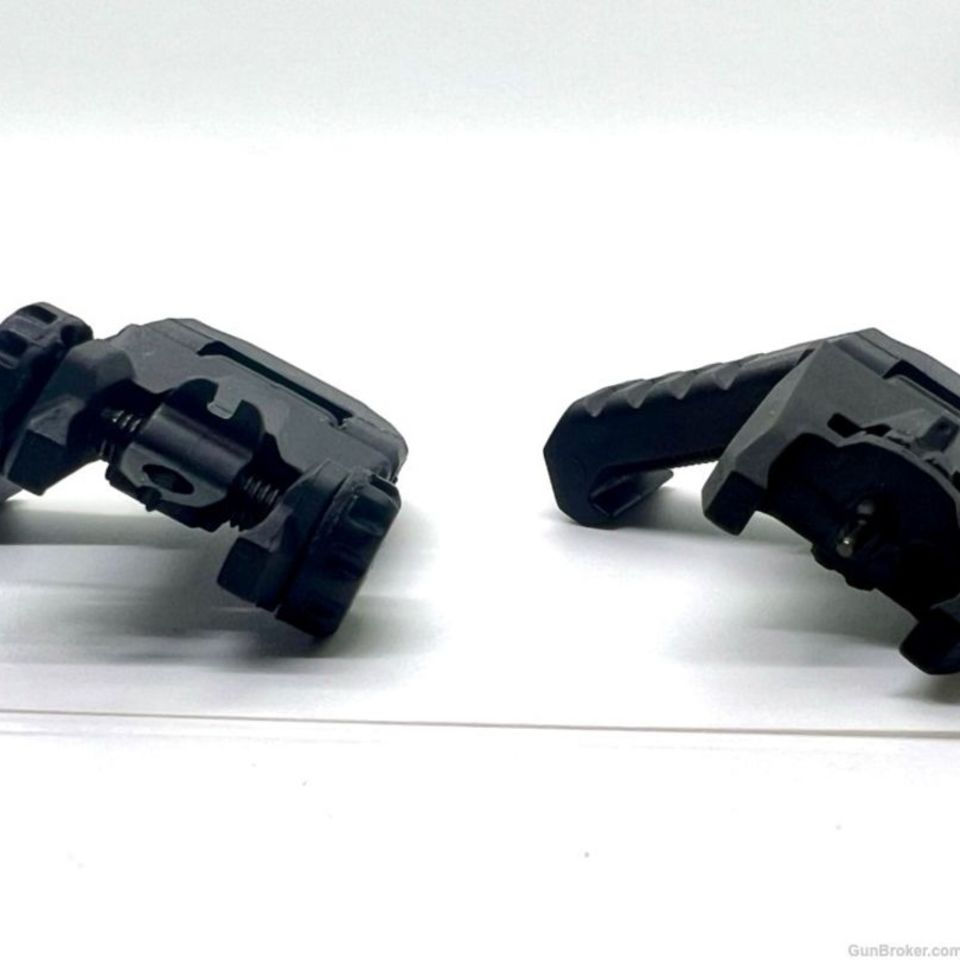 Image 5 - Angled Canted Flip Up Sights Offset Transition Sight