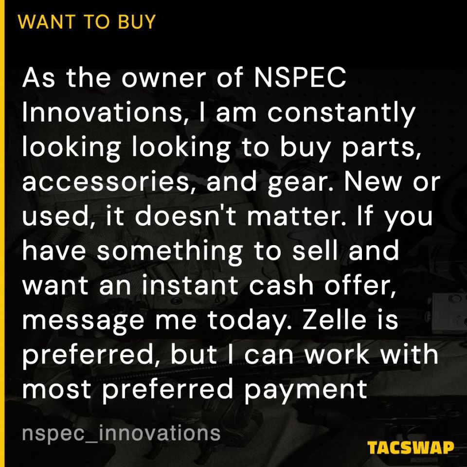 Image 1 - SELL US YOUR PARTS & GEAR