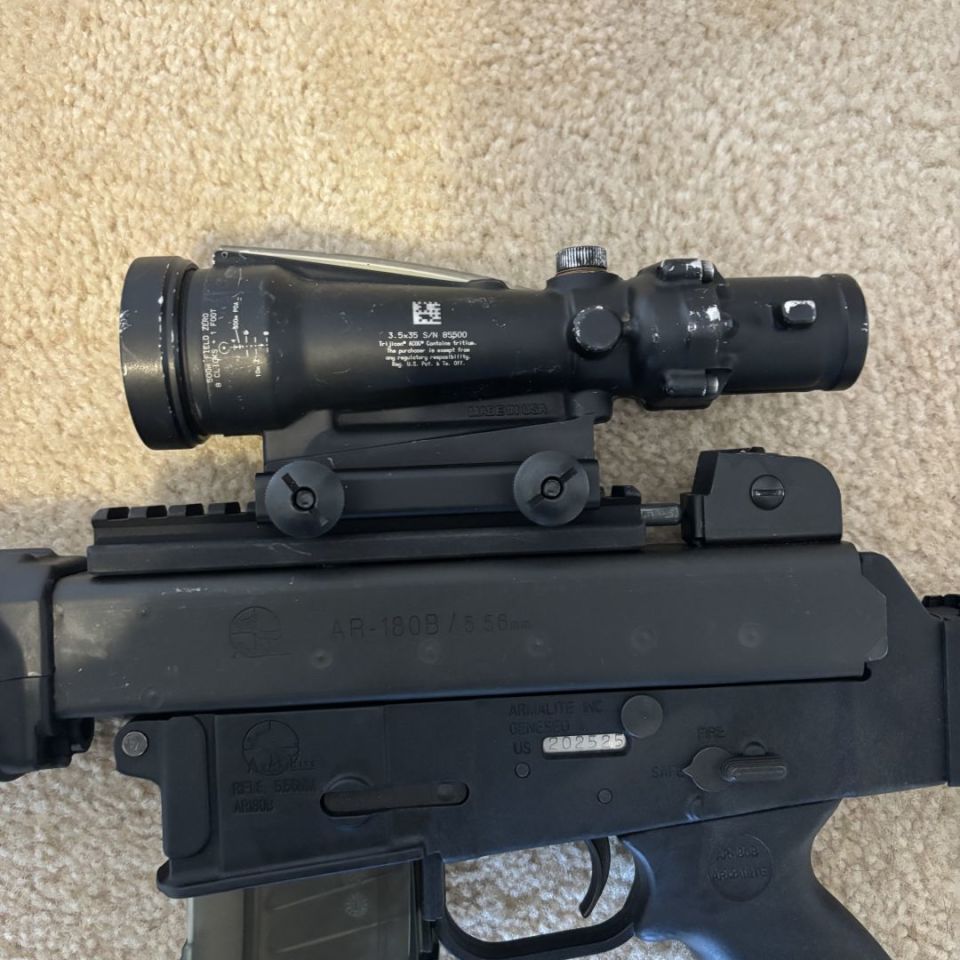 Image 3 - AR 180B with MGO Acog