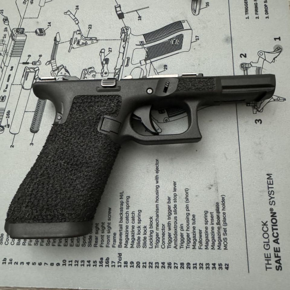 Image 2 - OEM Stippled Glock 45 Lower (PENDING)
