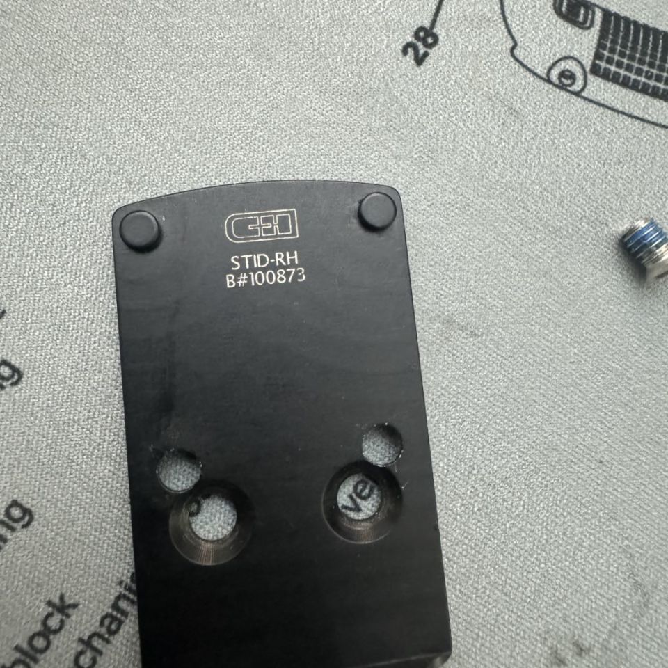 Image 3 - CHPWS Staccato RMR/SRO plate