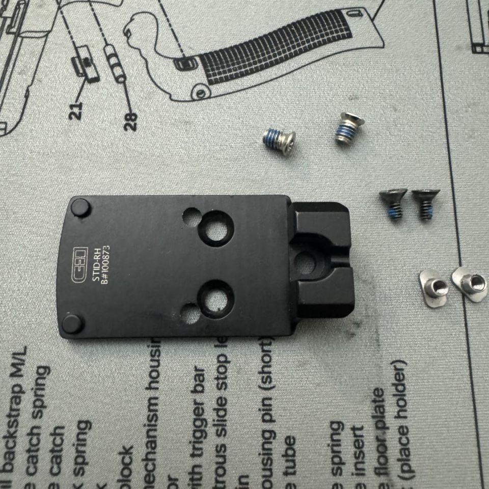 Image 1 - CHPWS Staccato RMR/SRO plate