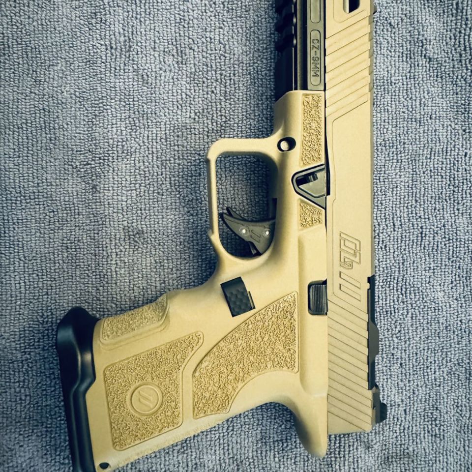 Image 5 - Zev OZ9 Covert FDE (Glock 49 size)