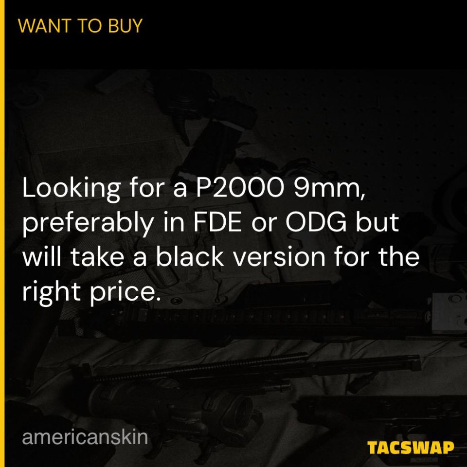 Image 1 - WTB: HK P2000 9mm