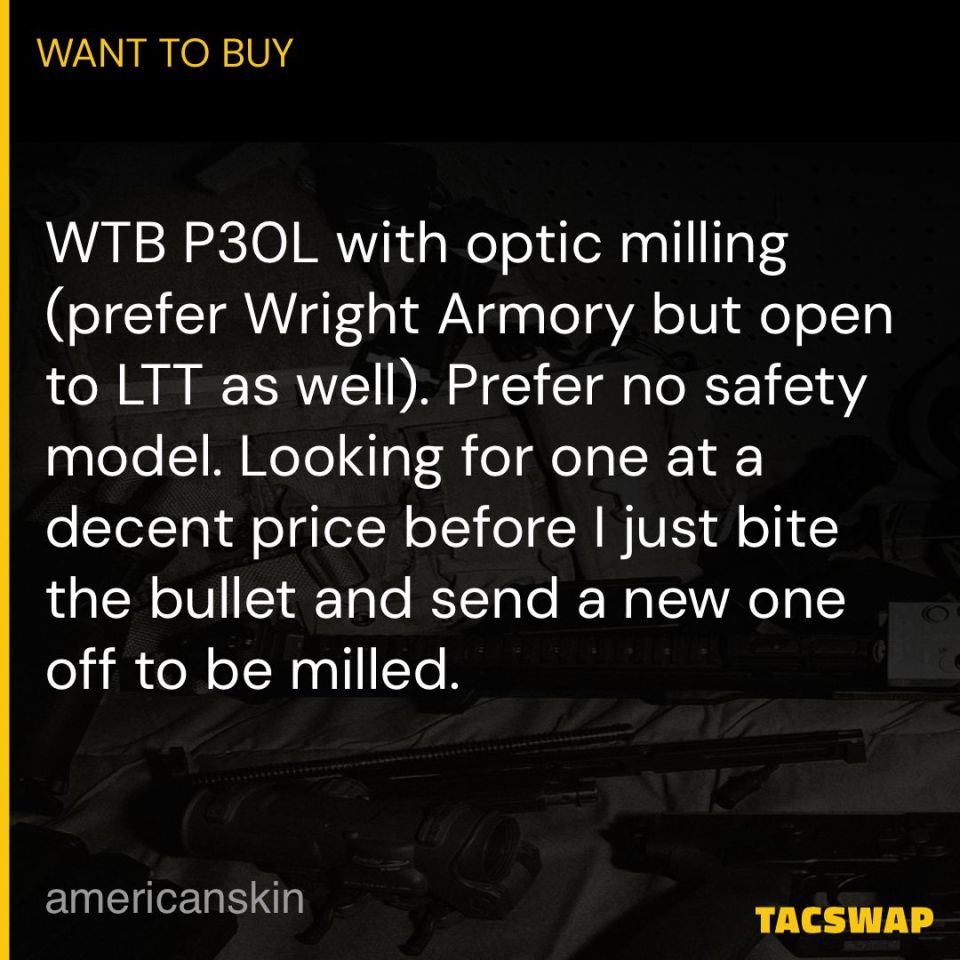 Image 1 - WTB: HK P30L Optic Cut