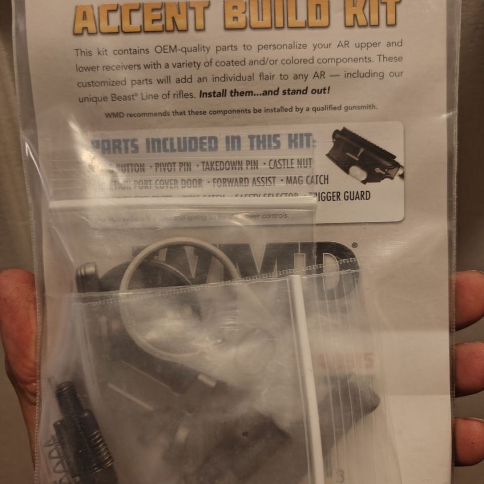 Image 2 - WMD accent AR15 kit, Nib-X