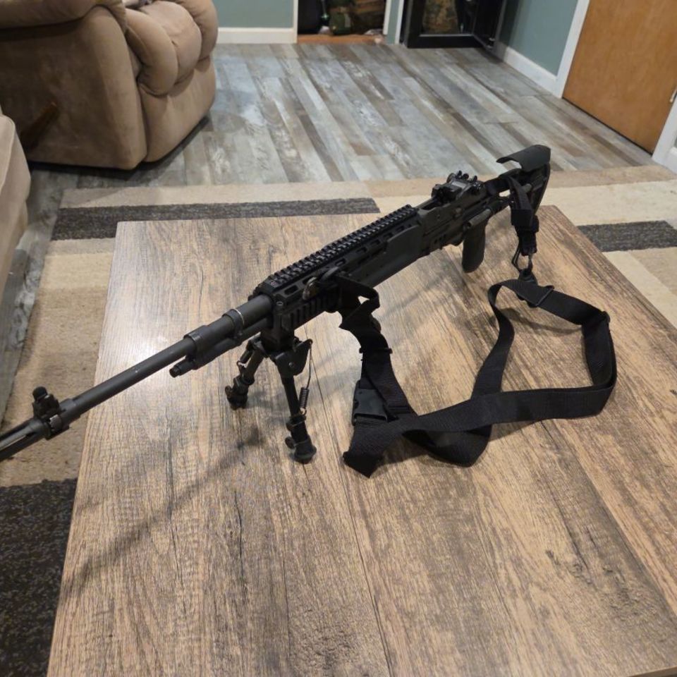 Image 1 - Springfield M1A Loaded + EBR