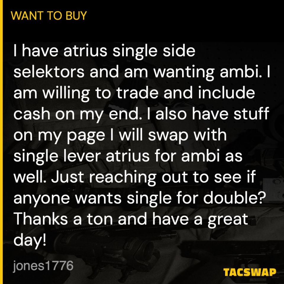 Image 1 - Atrius Single for Ambi Trade