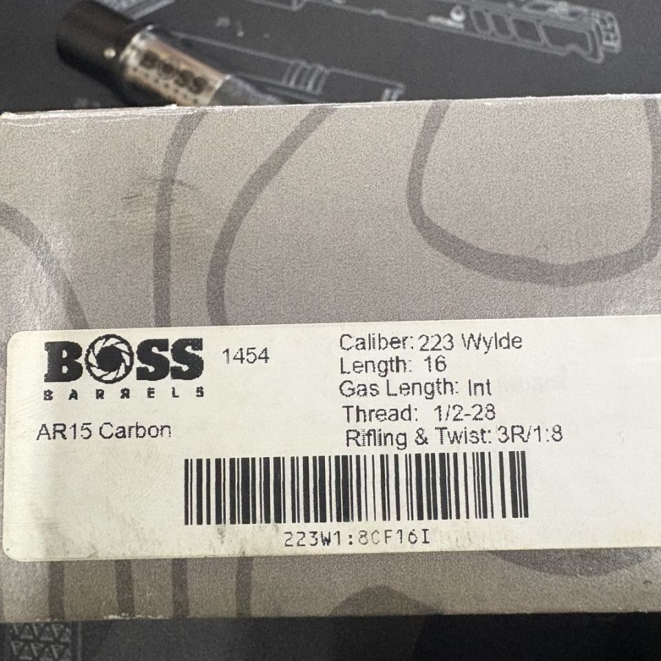 Image 2 - Boss AR-15 Barrel 16” 223 Wyld