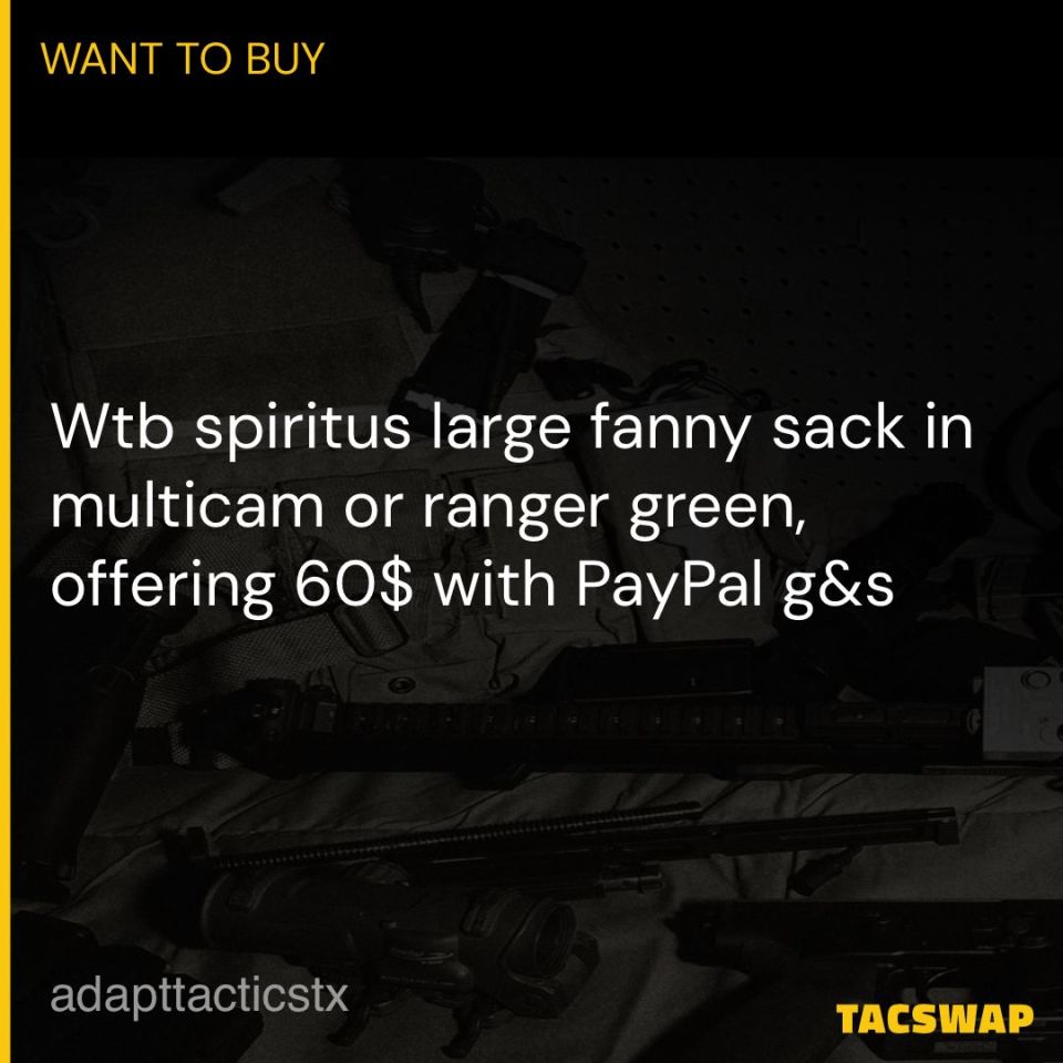 Image 1 - Wtb spiritus large fanny sack