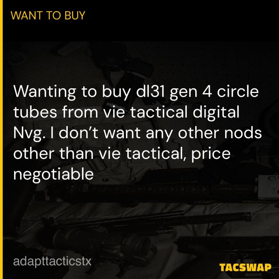 Image 1 - Wtb vie tactical dl31 nvg