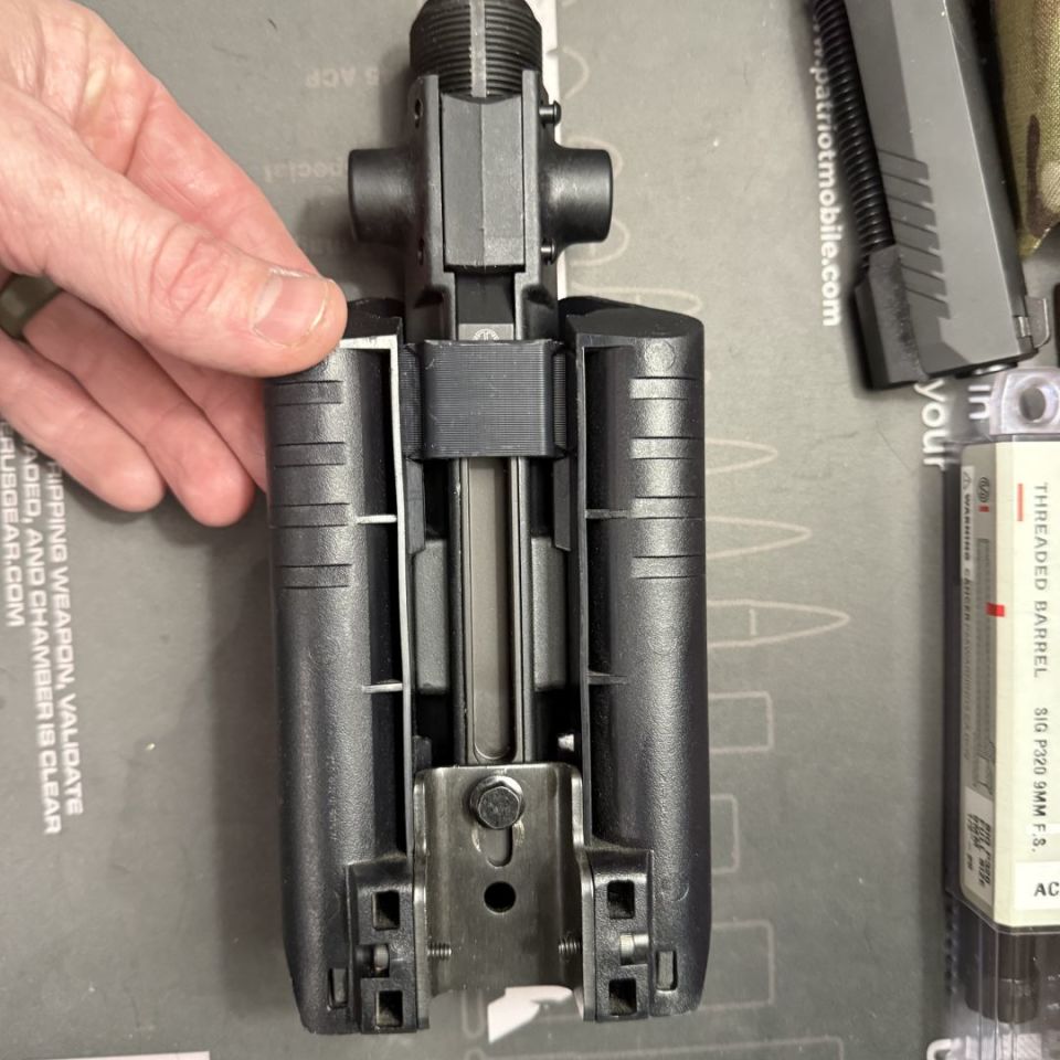 Image 2 - AR pistol cheek rest w/ qd's