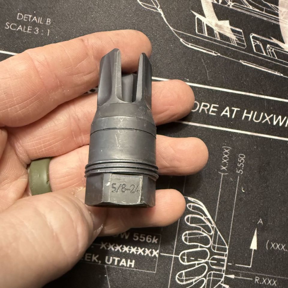 Image 5 - Sig QD flash hider 5/8x24