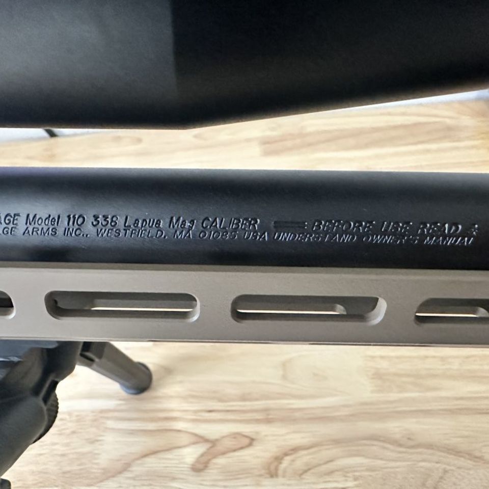Image 3 - Savage 110 Precision 338 Lapua