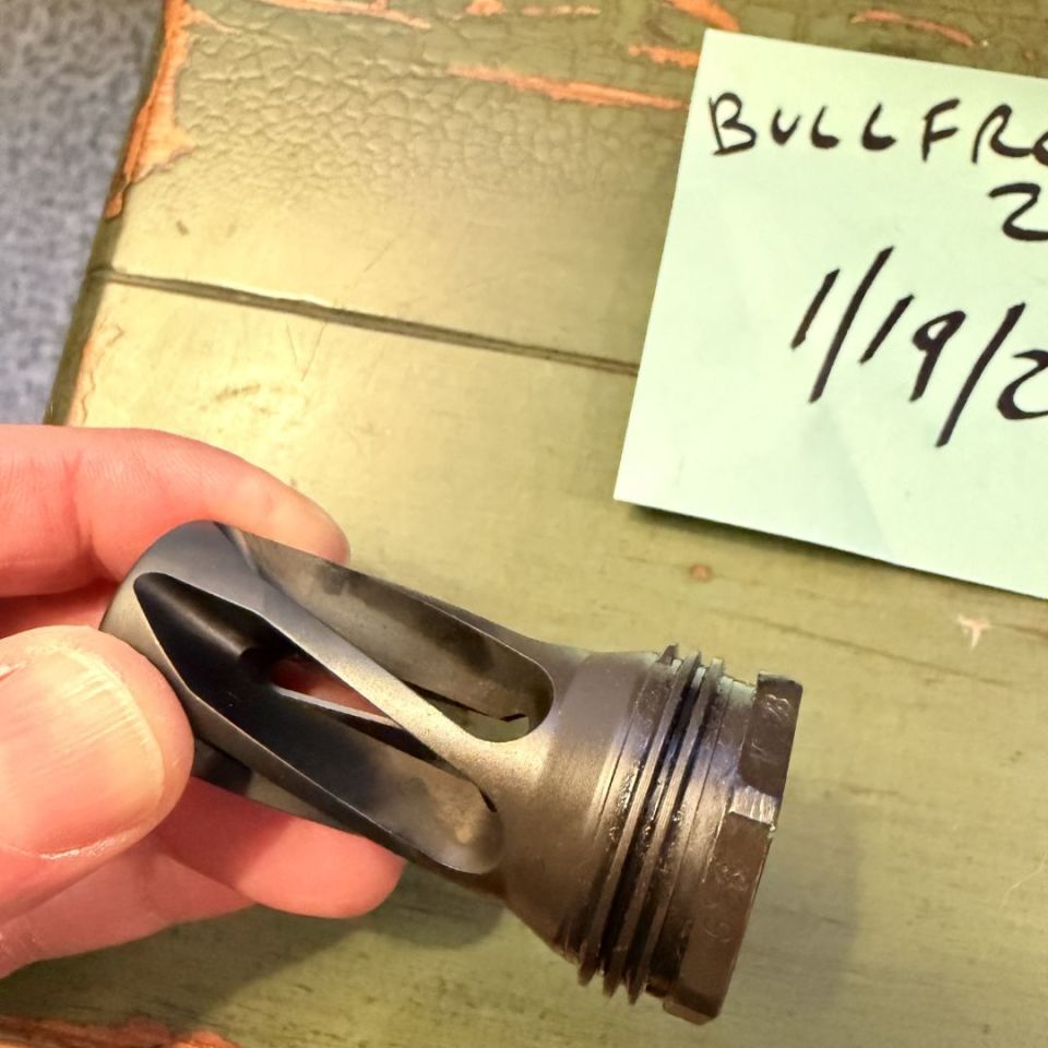 Image 2 - Hux Flash Hider Muzzle Device 