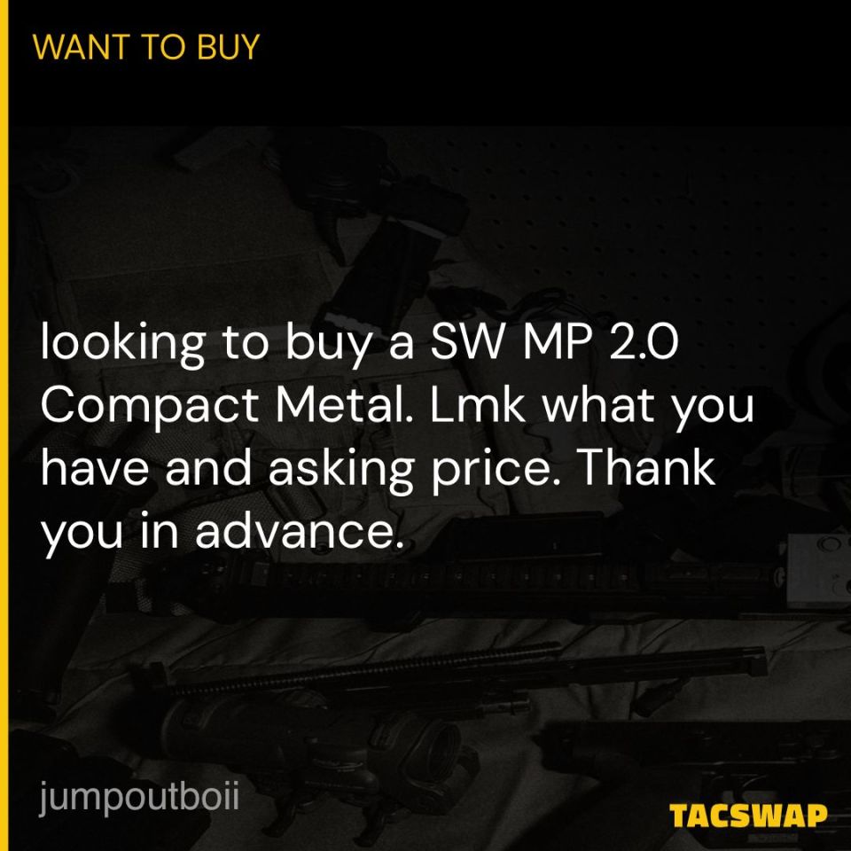 Image 1 - WTB S&W MP 2.0 Compact Metal