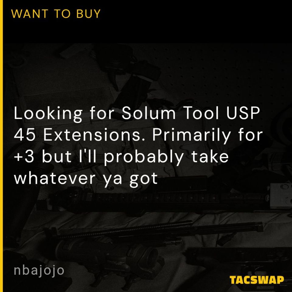 Image 1 - WTB SolumTool USP 45 Extension