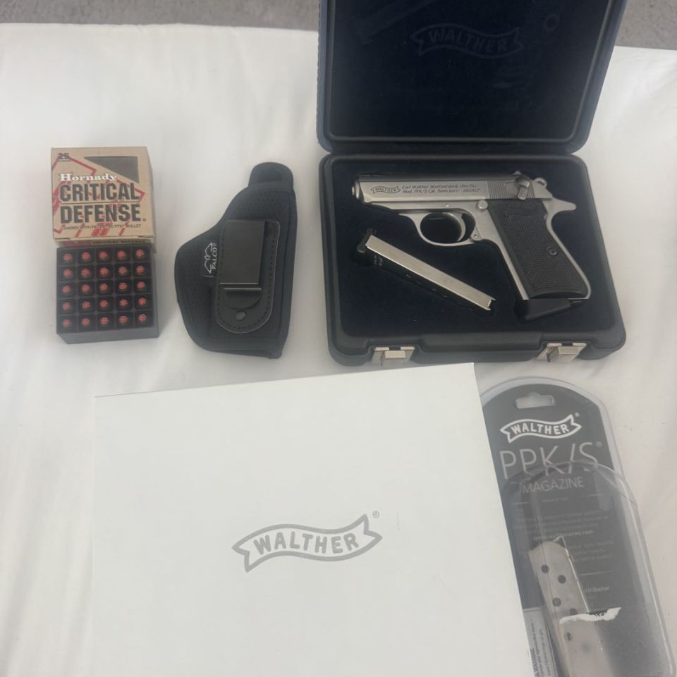 Image 1 - Walther PPK/S NEW+ACCESSORIES 